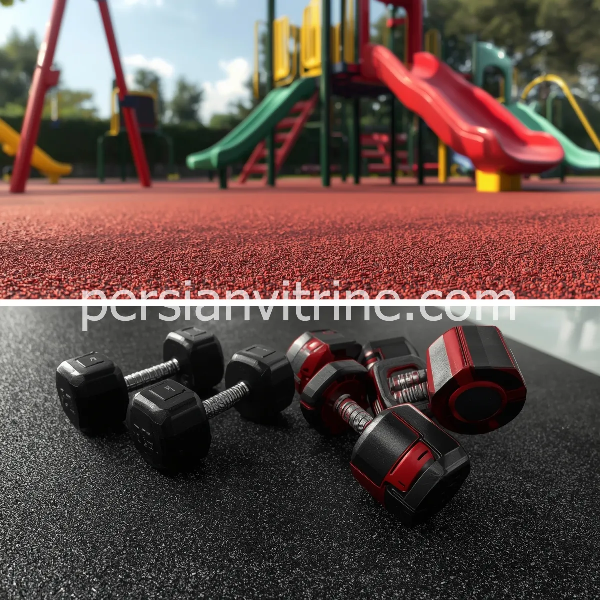 خرید و فروش کفپوش گرانولی باشگاهی با ارسال فوری در تهران سعادت‌ آباد