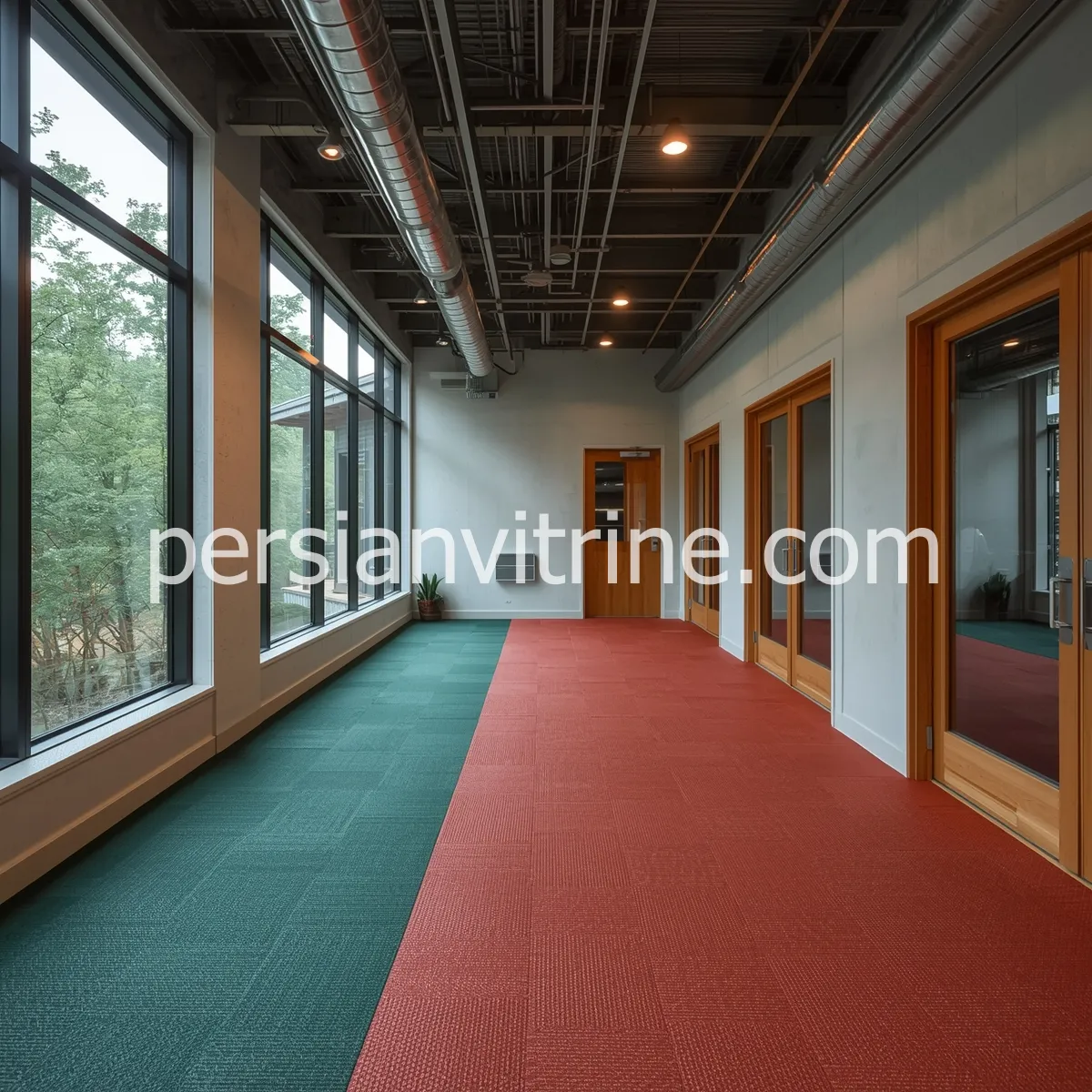 خرید و فروش کفپوش لاستیکی گرانولی پارکینگ در تهران پونک